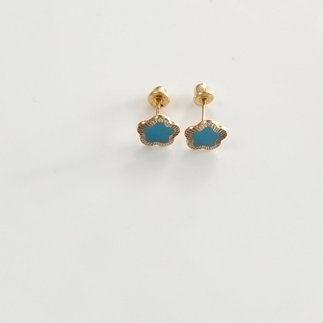 BROQUELES ORO 10K 1 (NUEVO)