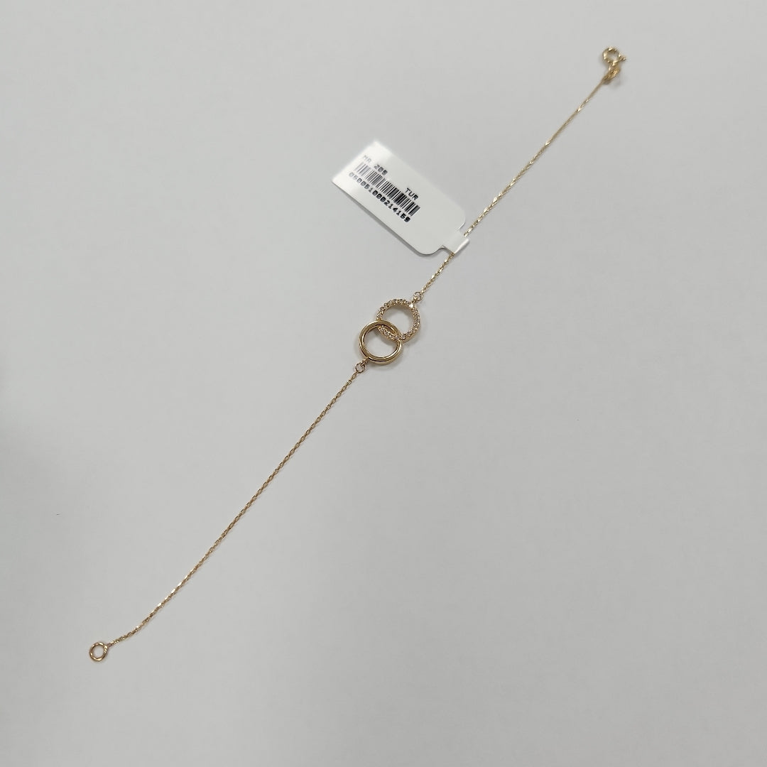 PULSERAS DAMA ORO 14K 1.3 (NUEVO)