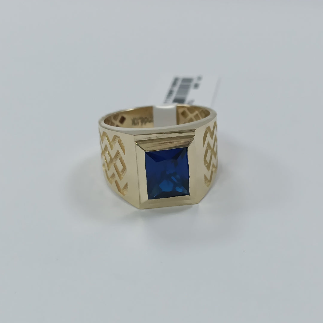 ANILLOS CABALLERO ORO 10K 8 (NUEVO)