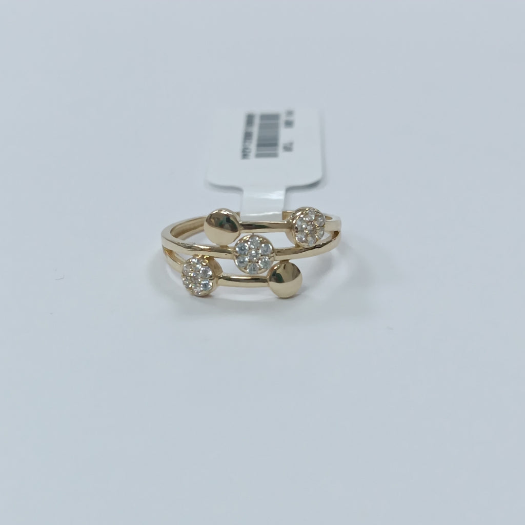 ANILLOS DAMA ORO 14K 2 (NUEVO)