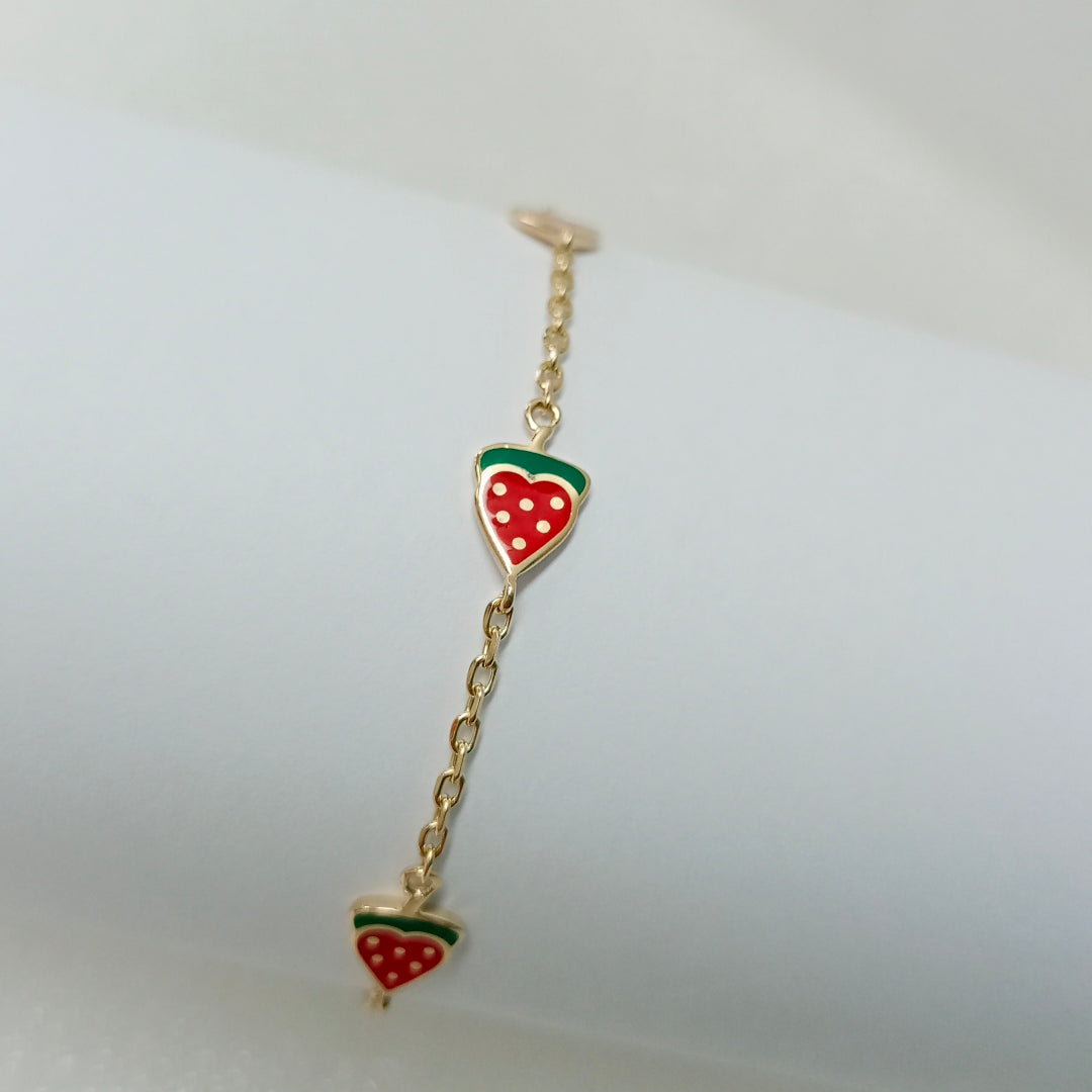 PULSERAS DAMA ORO 14K 3 (NUEVO)