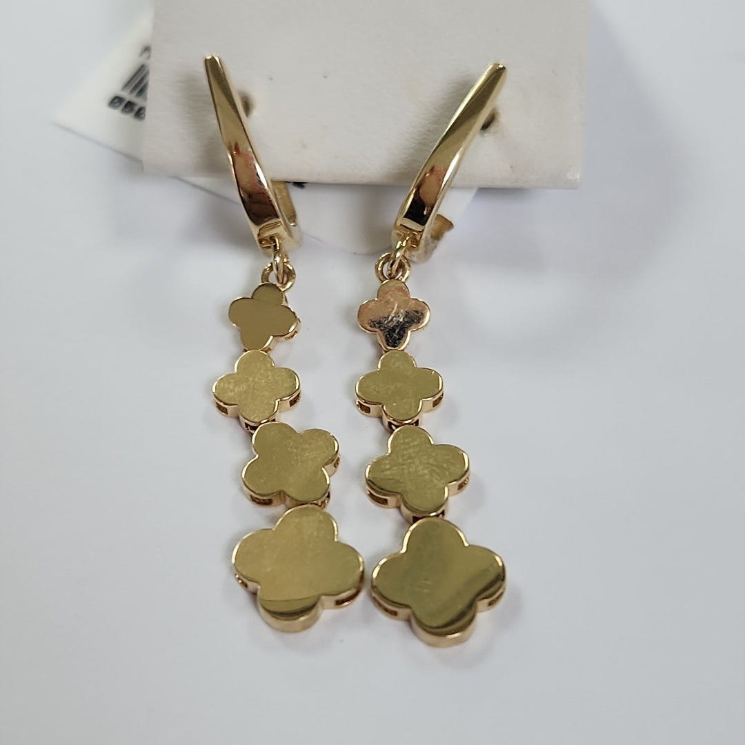 BROQUELES ORO 14K 4.2 (NUEVO)