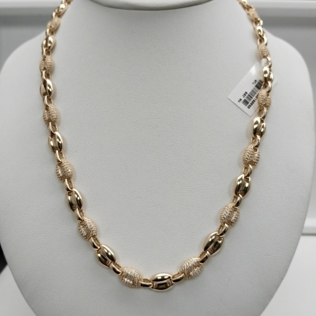GARGANTILLAS ORO 14K 35.5 (NUEVO)