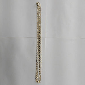 CADENAS CARTIER 3 1 DIAMANTADA ORO 14K 43.6 (NUEVO)