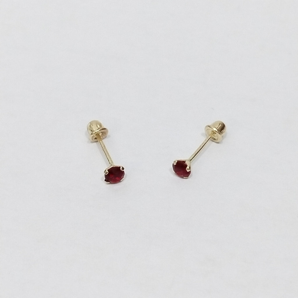 BROQUELES ORO 14K 1 (NUEVO)