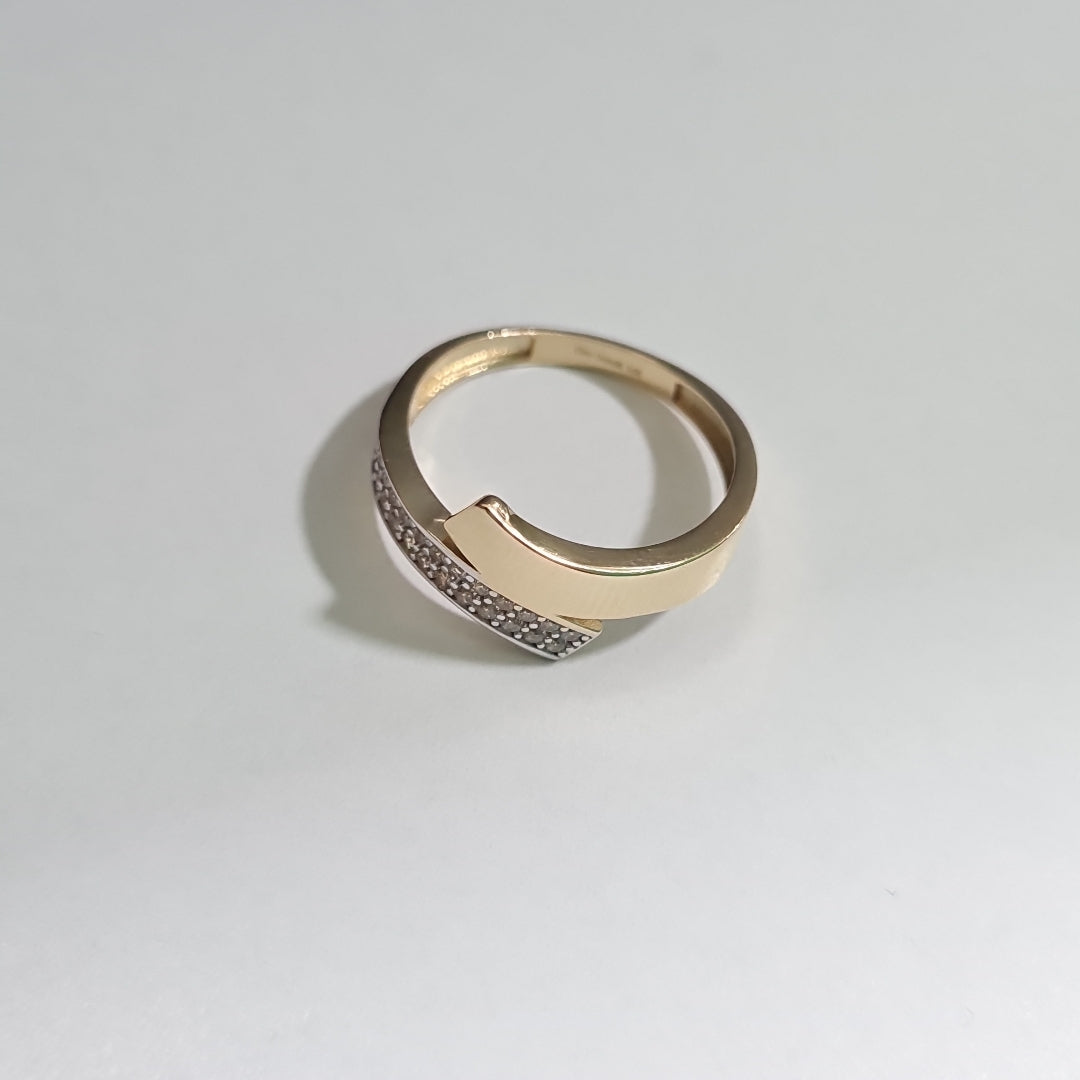 ANILLOS DAMA ORO 14K 2 (NUEVO)