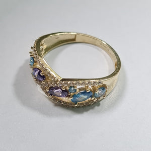 ANILLOS DAMA ORO 10K 3 (NUEVO)