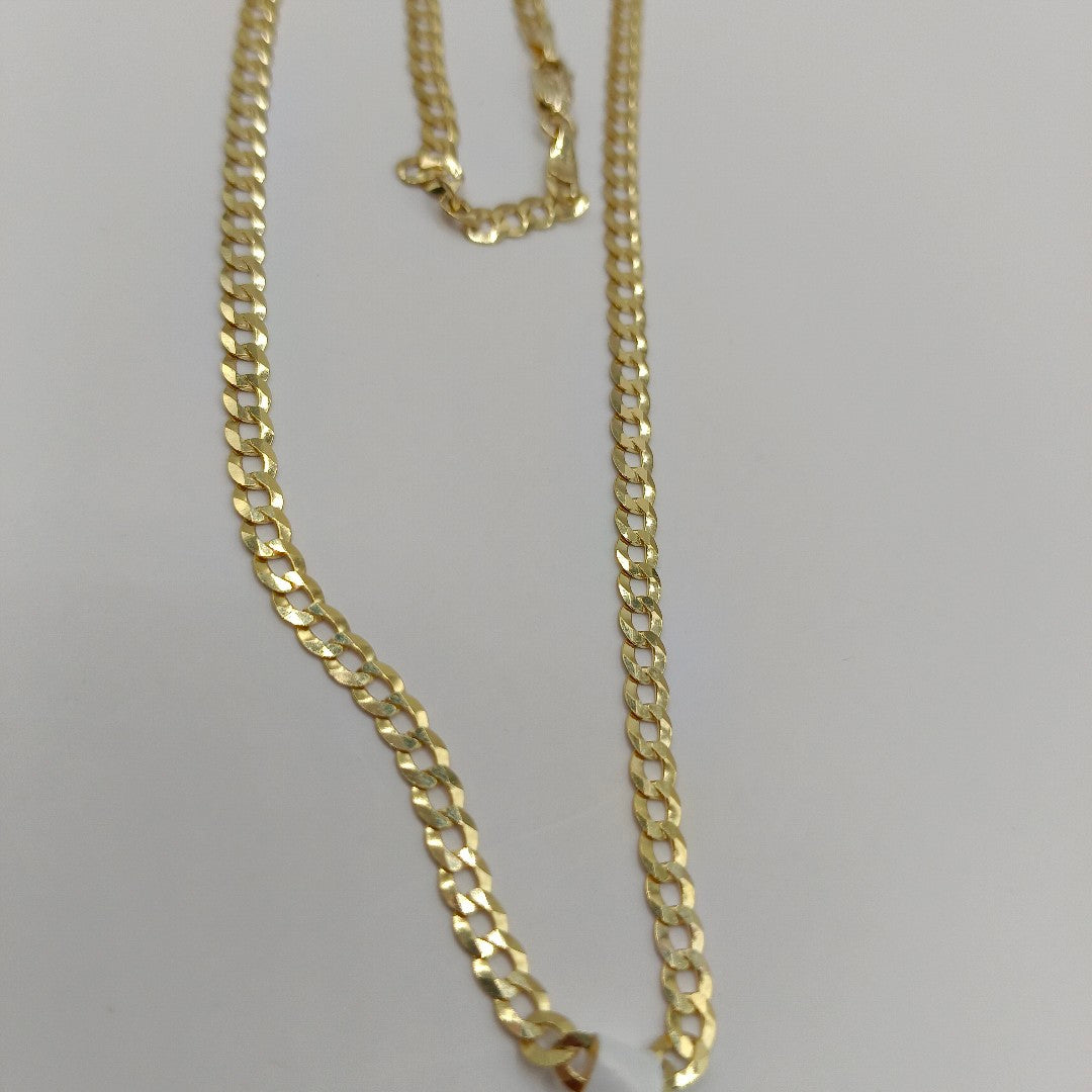 CADENAS BARBADA AMARILLA ORO 10K 5.6 (NUEVO)