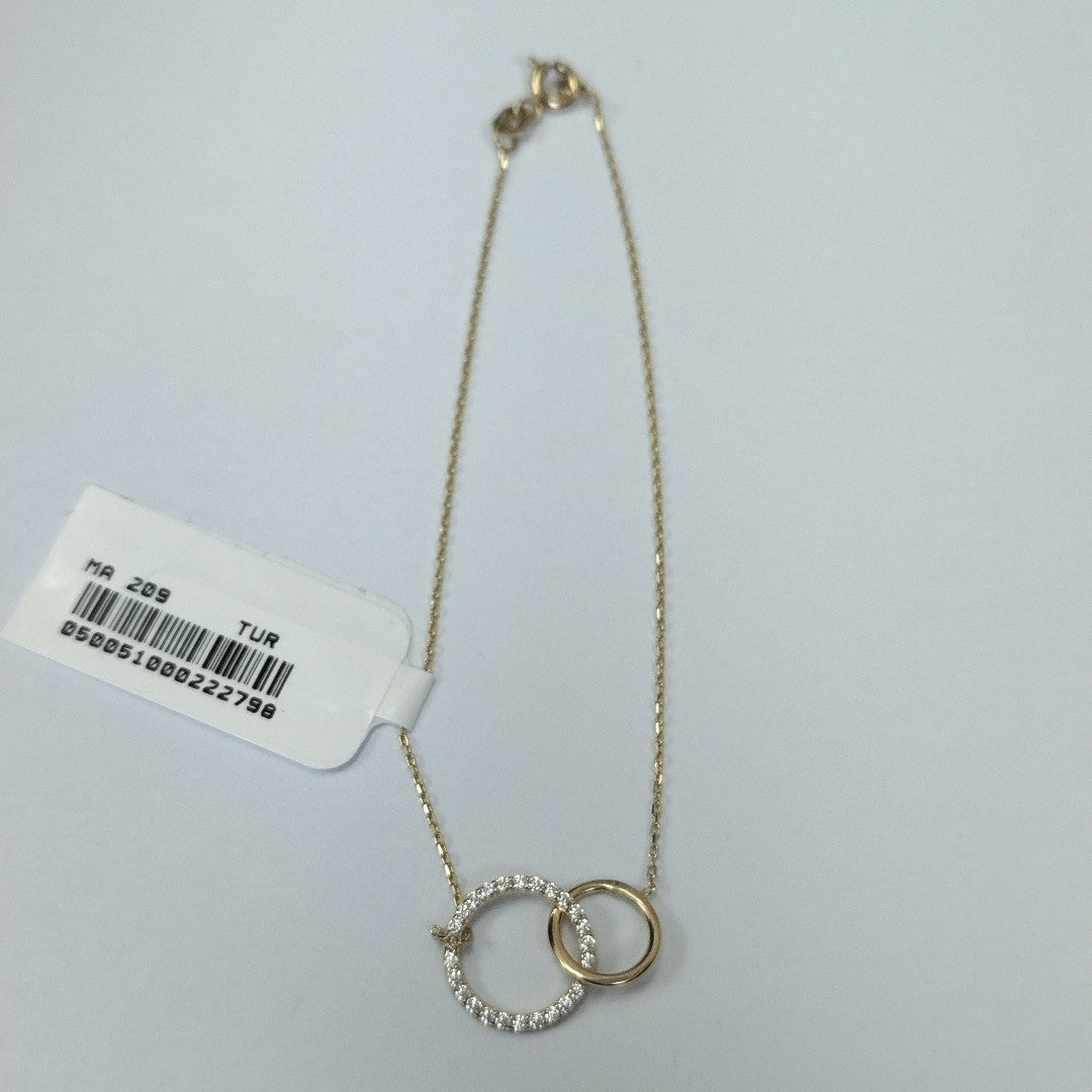 PULSERAS DAMA ORO 14K 1.1 (NUEVO)
