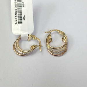ARRACADAS ORO 14K 2.6 (NUEVO)
