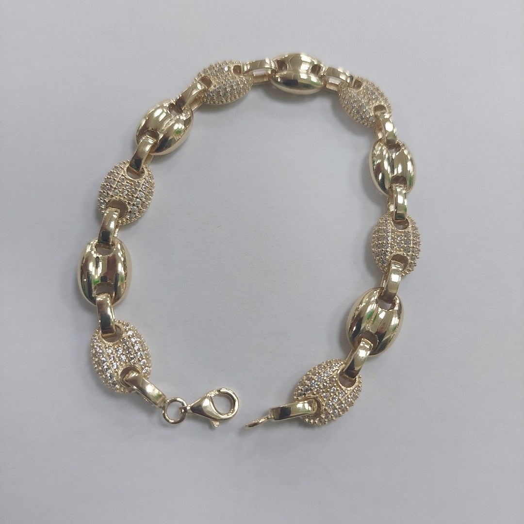 PULSERAS DAMA ORO 14K 12.7 (NUEVO)