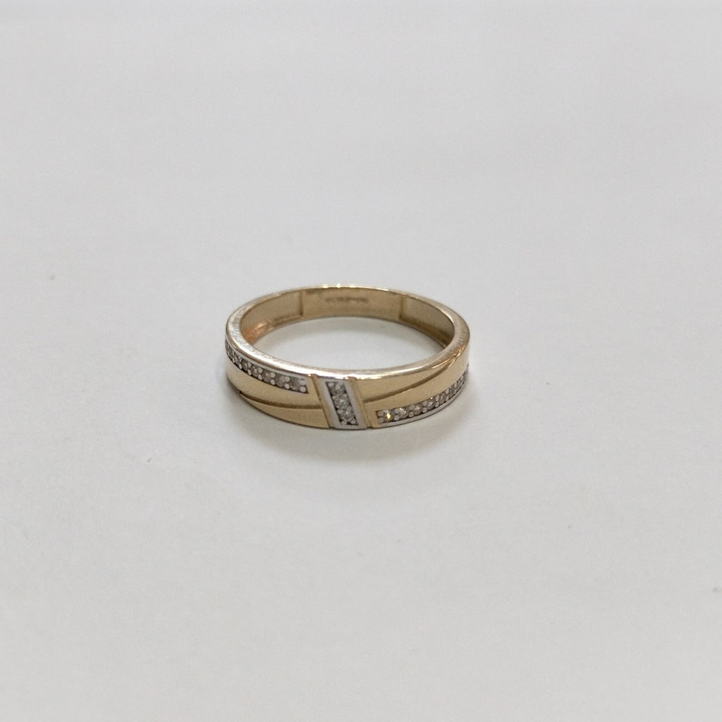 ANILLOS DAMA ORO 14K 2 (NUEVO)