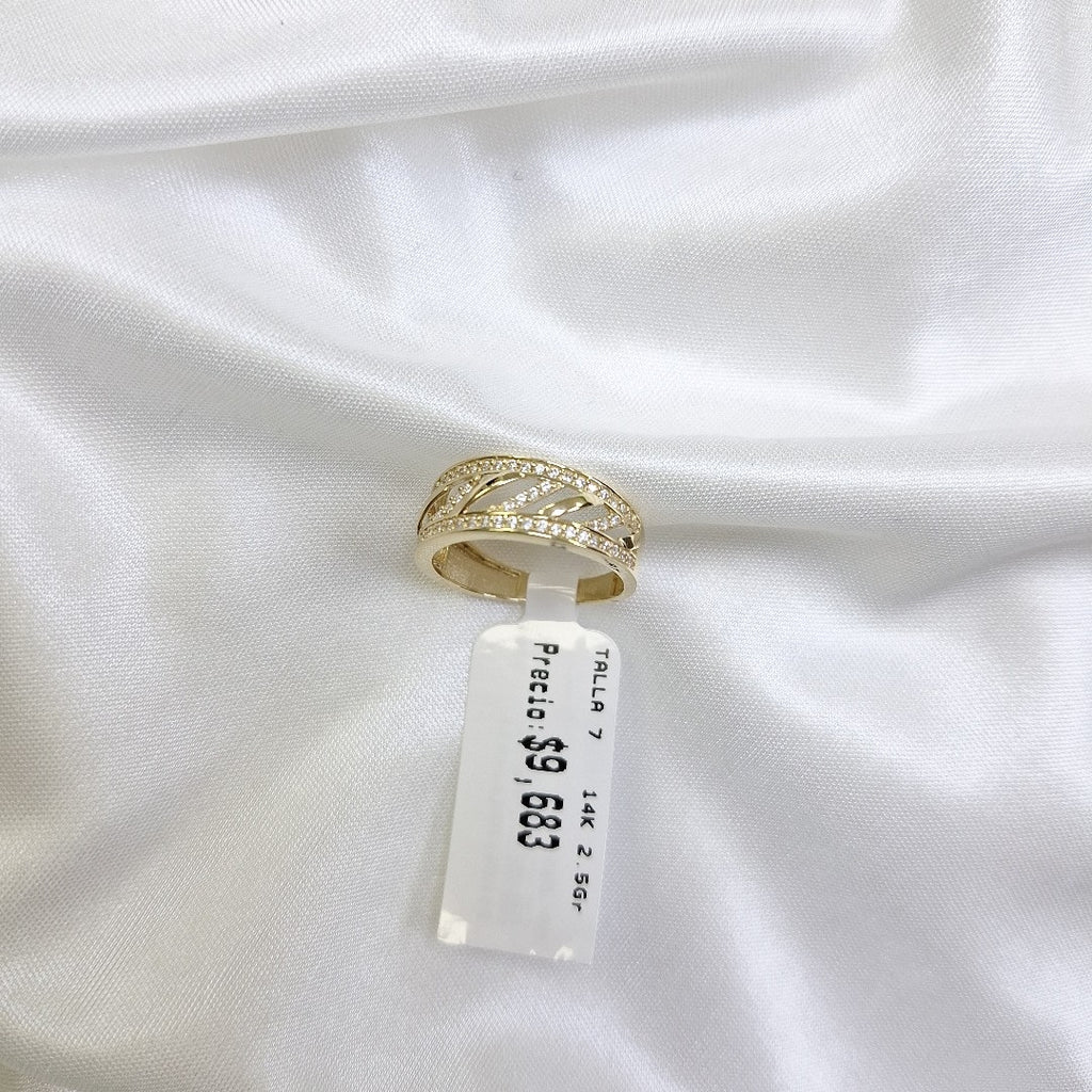 ANILLOS DAMA ORO 14K 2.5 (NUEVO)