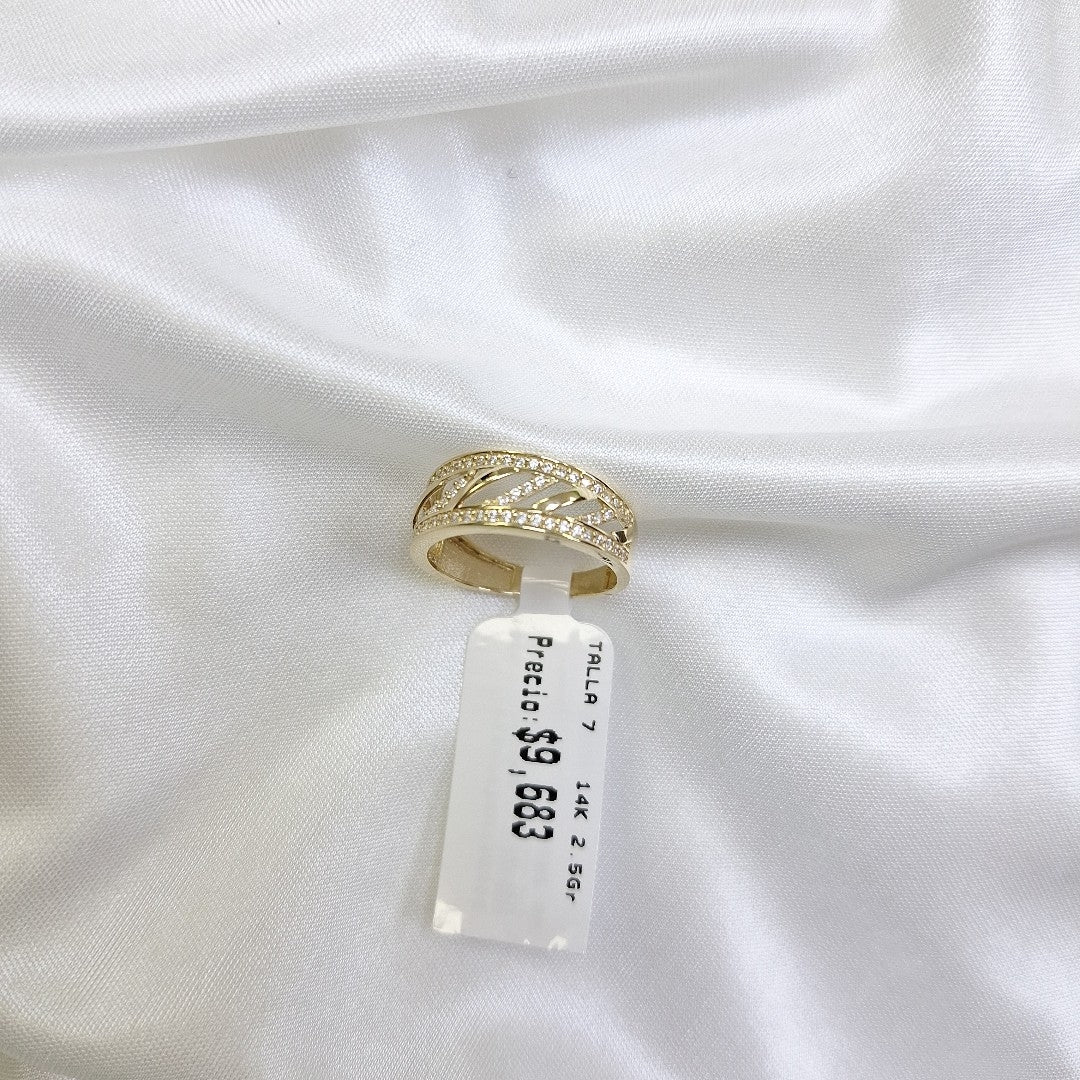 ANILLOS DAMA ORO 14K 2.5 (NUEVO)