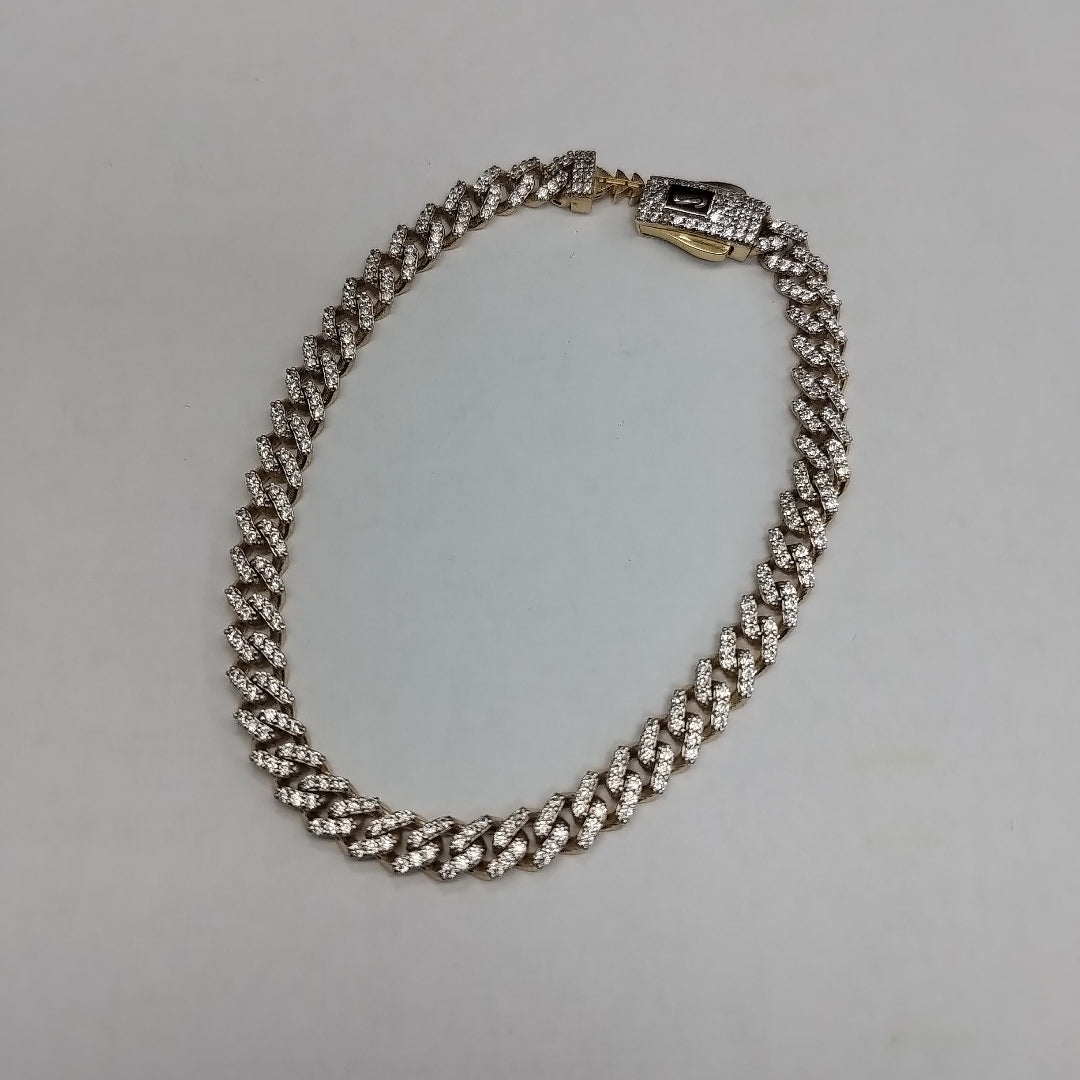 PULSERA MONACO ORO 14K 7.3 (NUEVO)