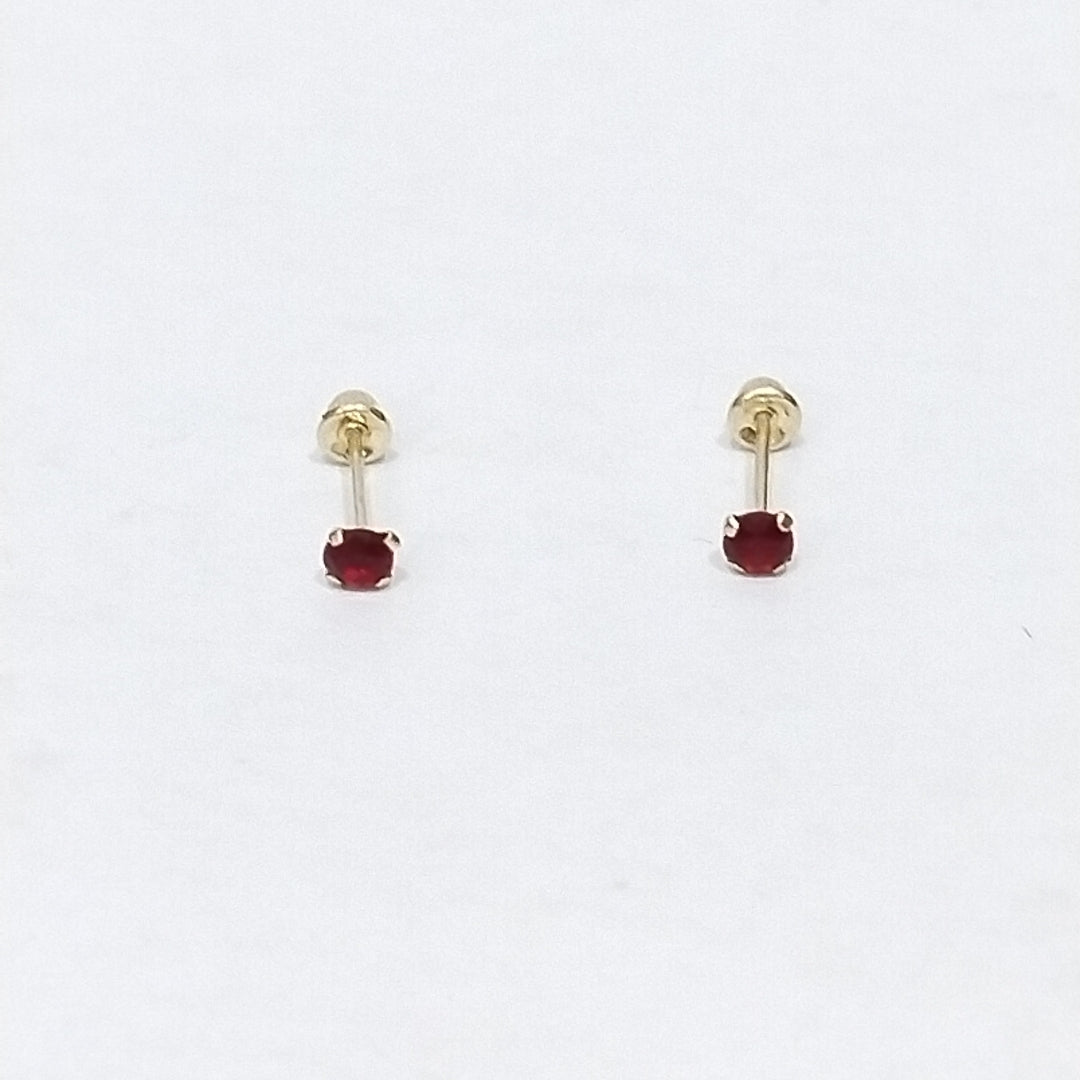BROQUELES ORO 14K 1 (NUEVO)