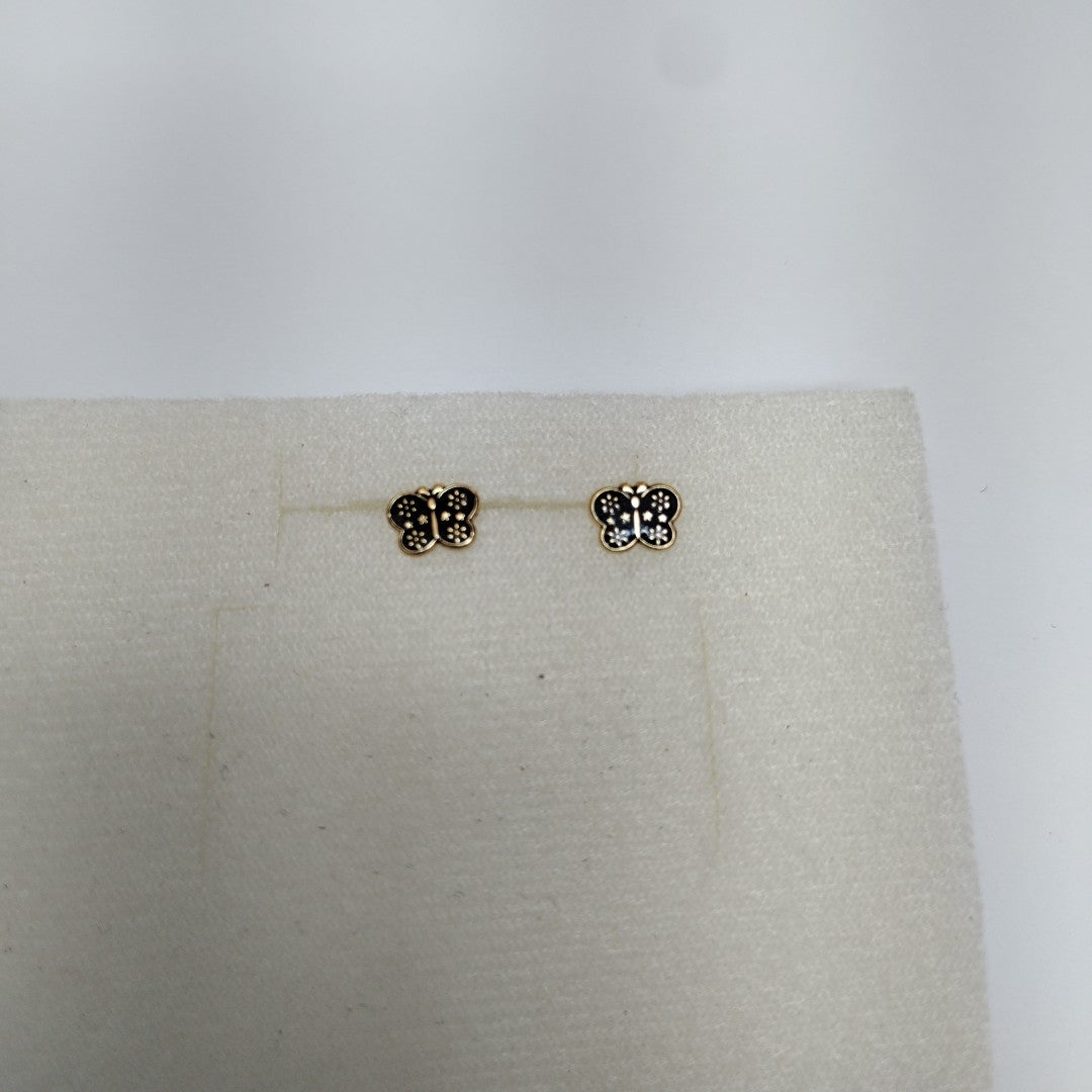 BROQUELES ORO 10K 1 (NUEVO)