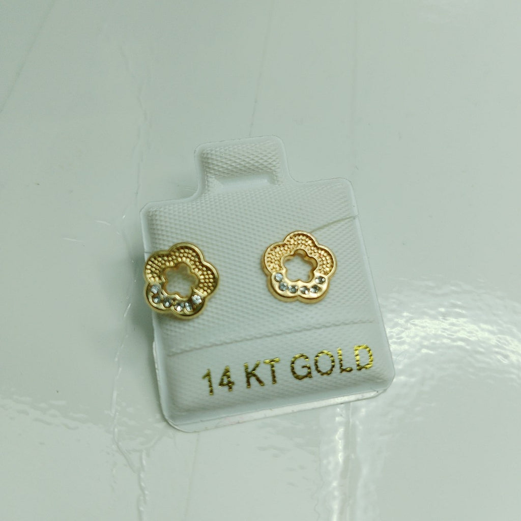 BROQUELES ORO 14K 1 (NUEVO)