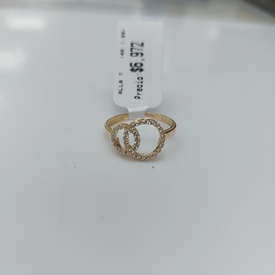 ANILLOS DAMA ORO 14K 1.8 (NUEVO)