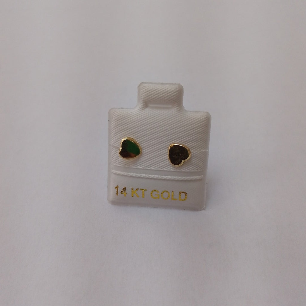 BROQUELES ORO 14K 1 (NUEVO)