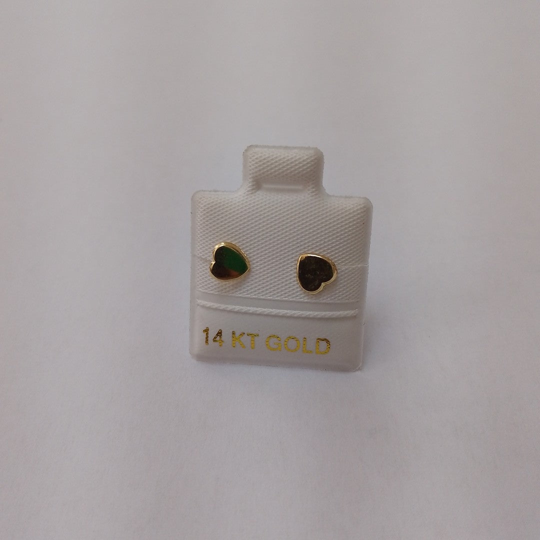 BROQUELES ORO 14K 1 (NUEVO)