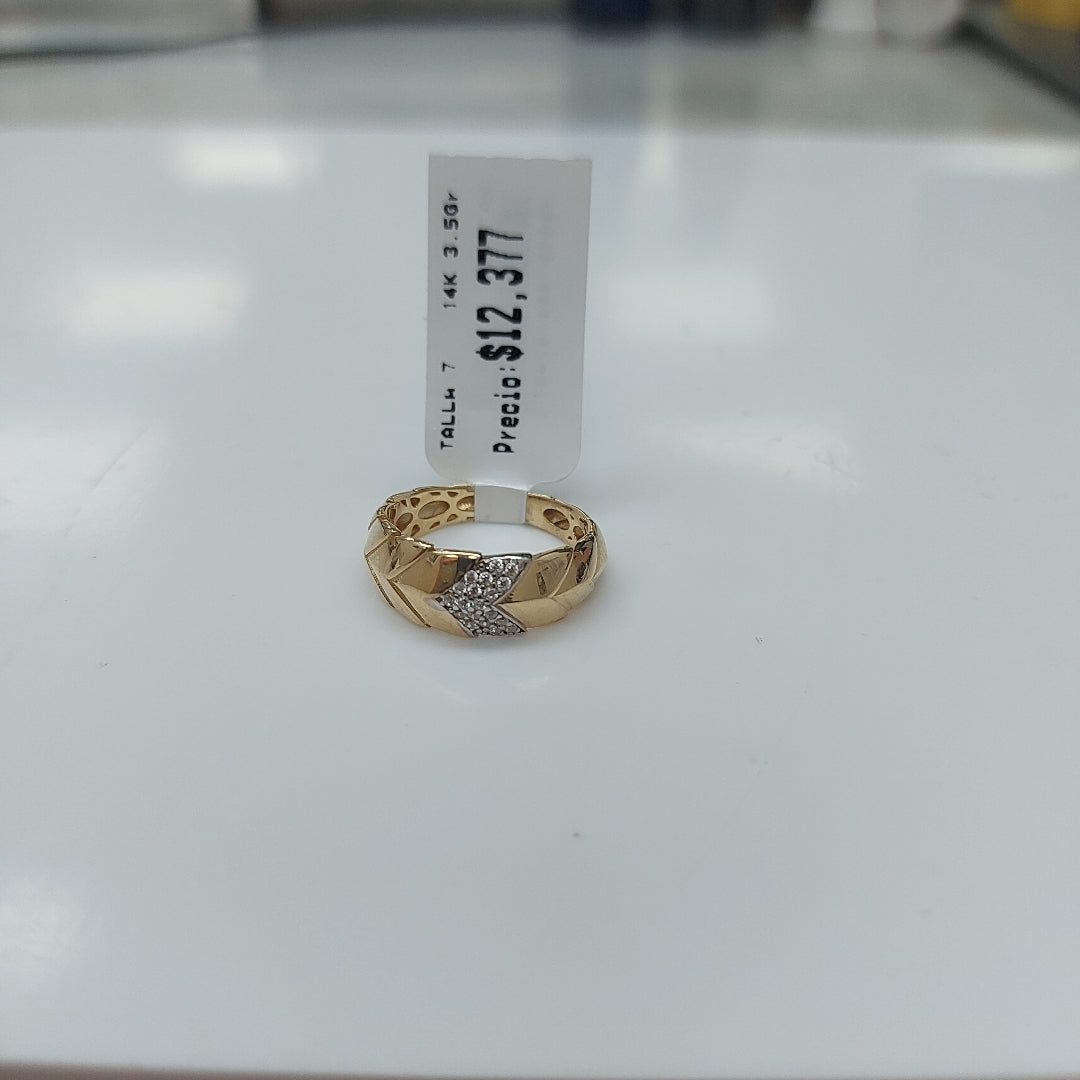 ANILLOS DAMA ORO 14K 3.5 (NUEVO)