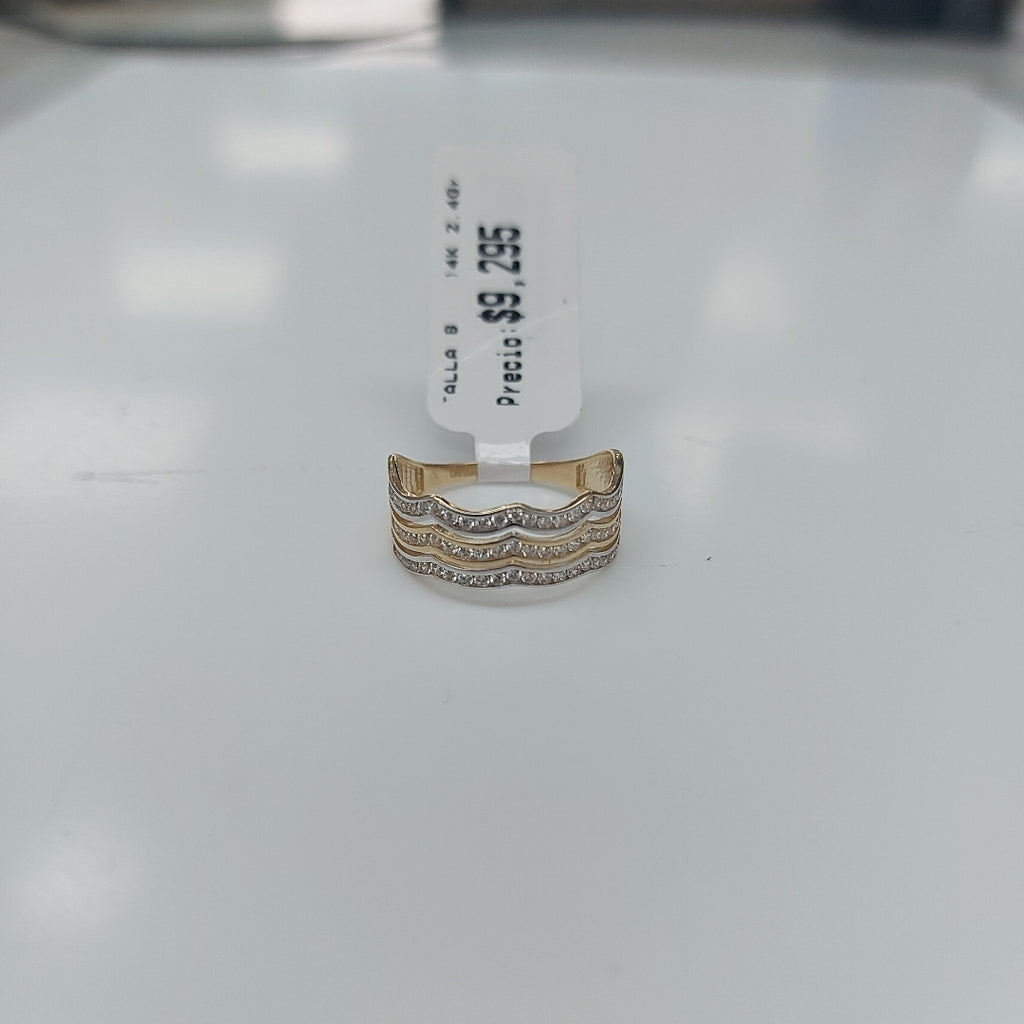 ANILLOS DAMA ORO 14K 2.4 (NUEVO)