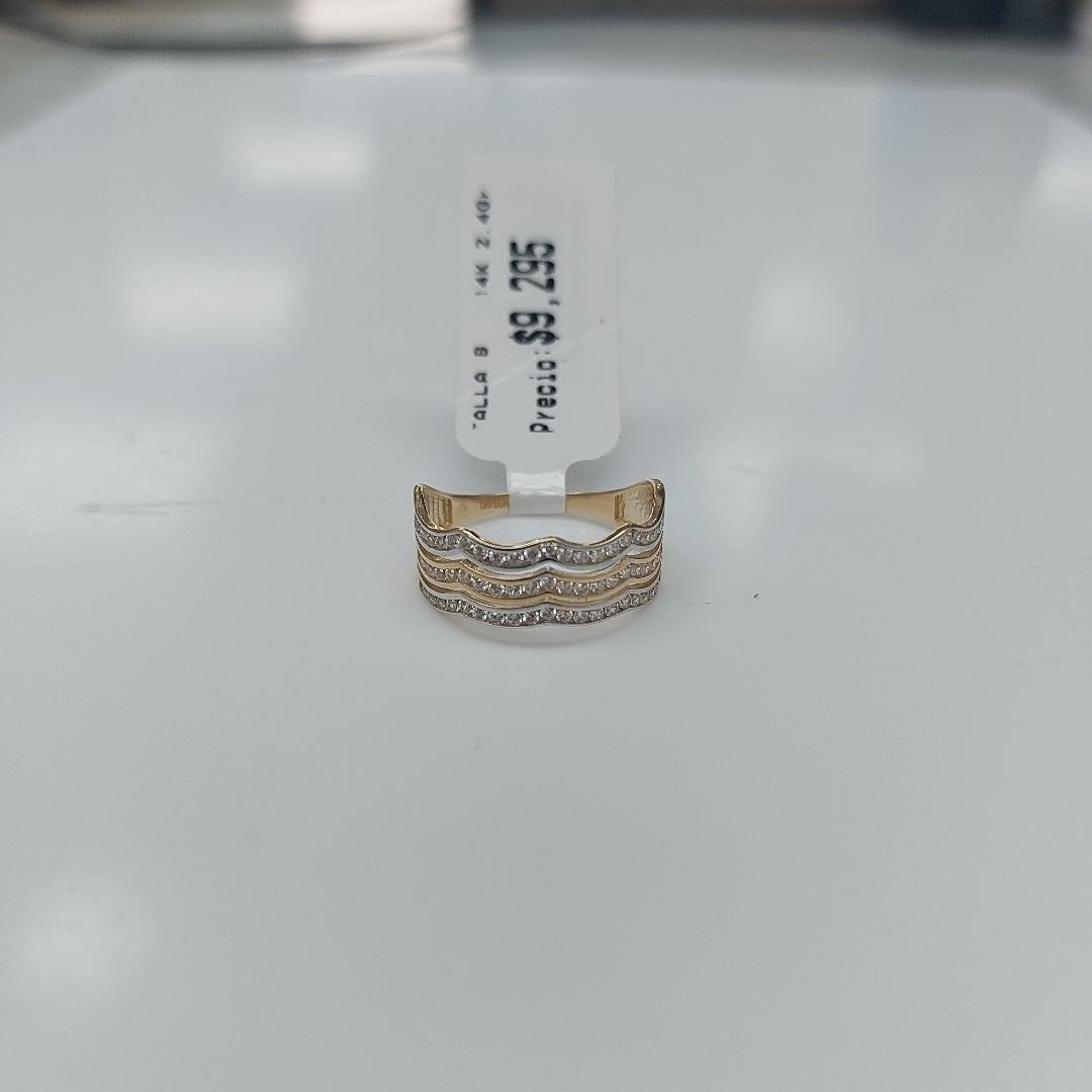ANILLOS DAMA ORO 14K 2.4 (NUEVO)