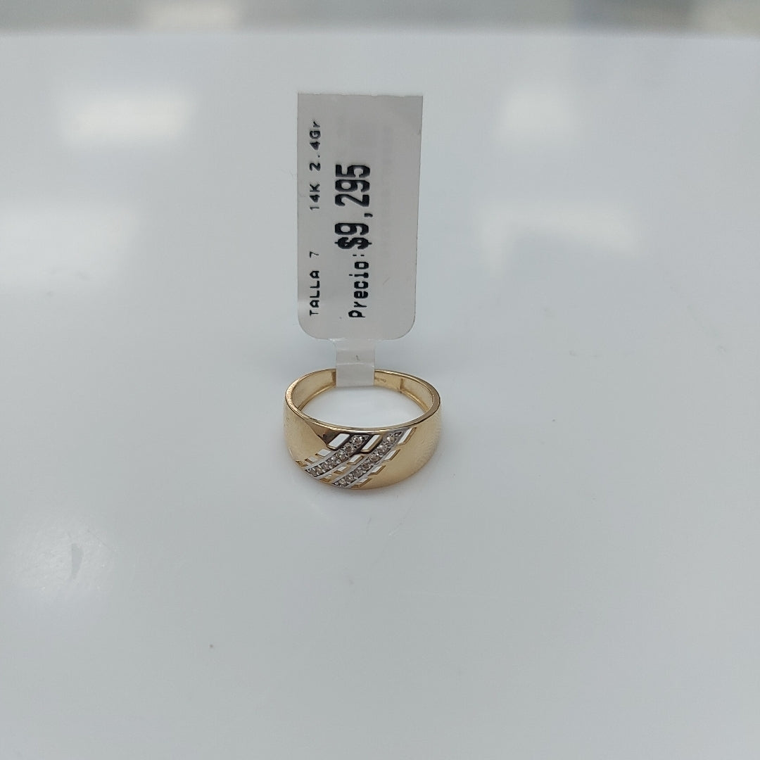 ANILLOS DAMA ORO 14K 2.4 (NUEVO)
