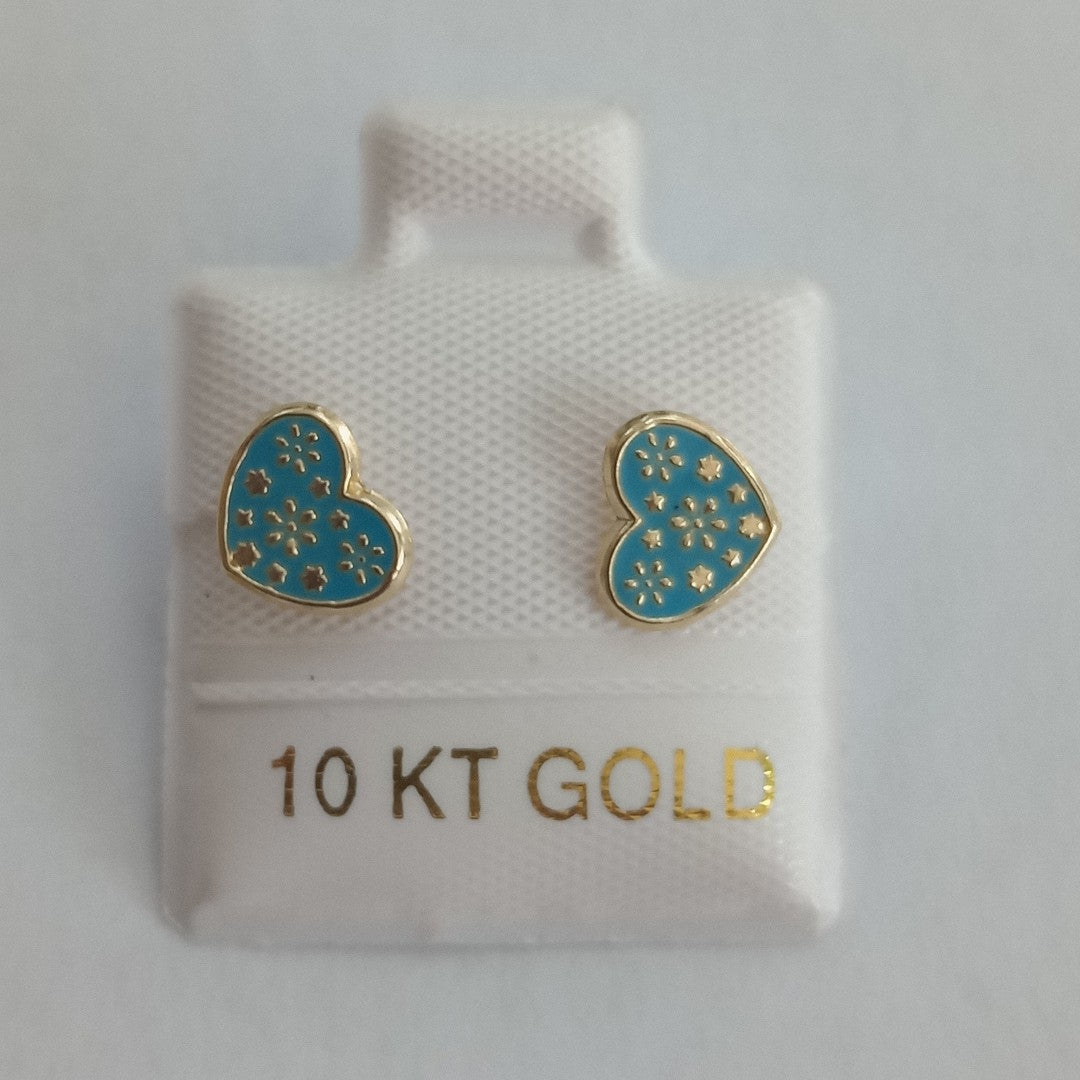 BROQUELES ORO 10K 1 (NUEVO)