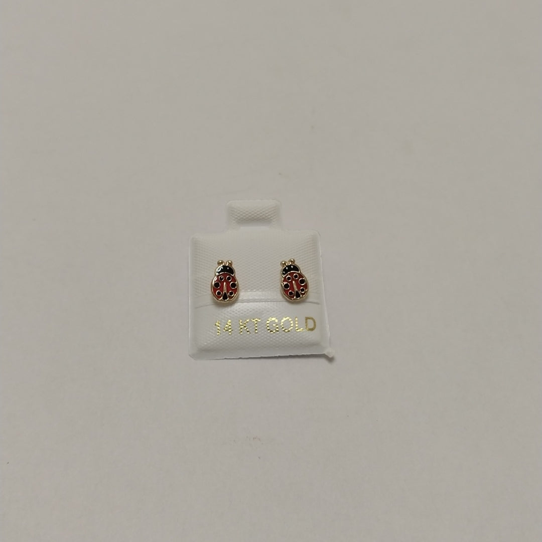 BROQUELES ORO 14K 1 (NUEVO)