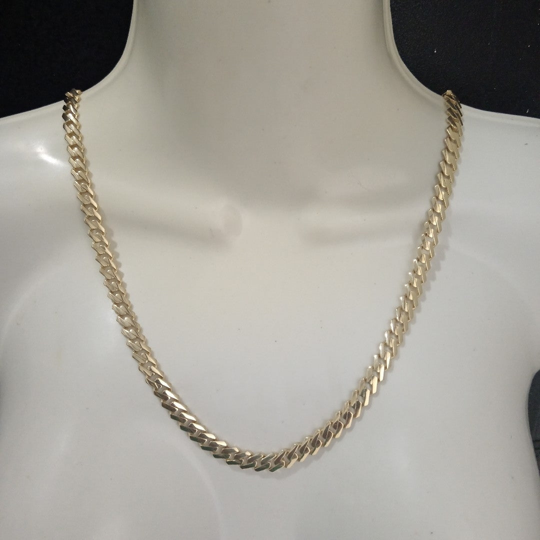 CADENA MONACO ORO 14K 31.2 (NUEVO)