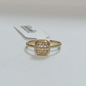 ANILLOS DAMA ORO 14K 2 (NUEVO)