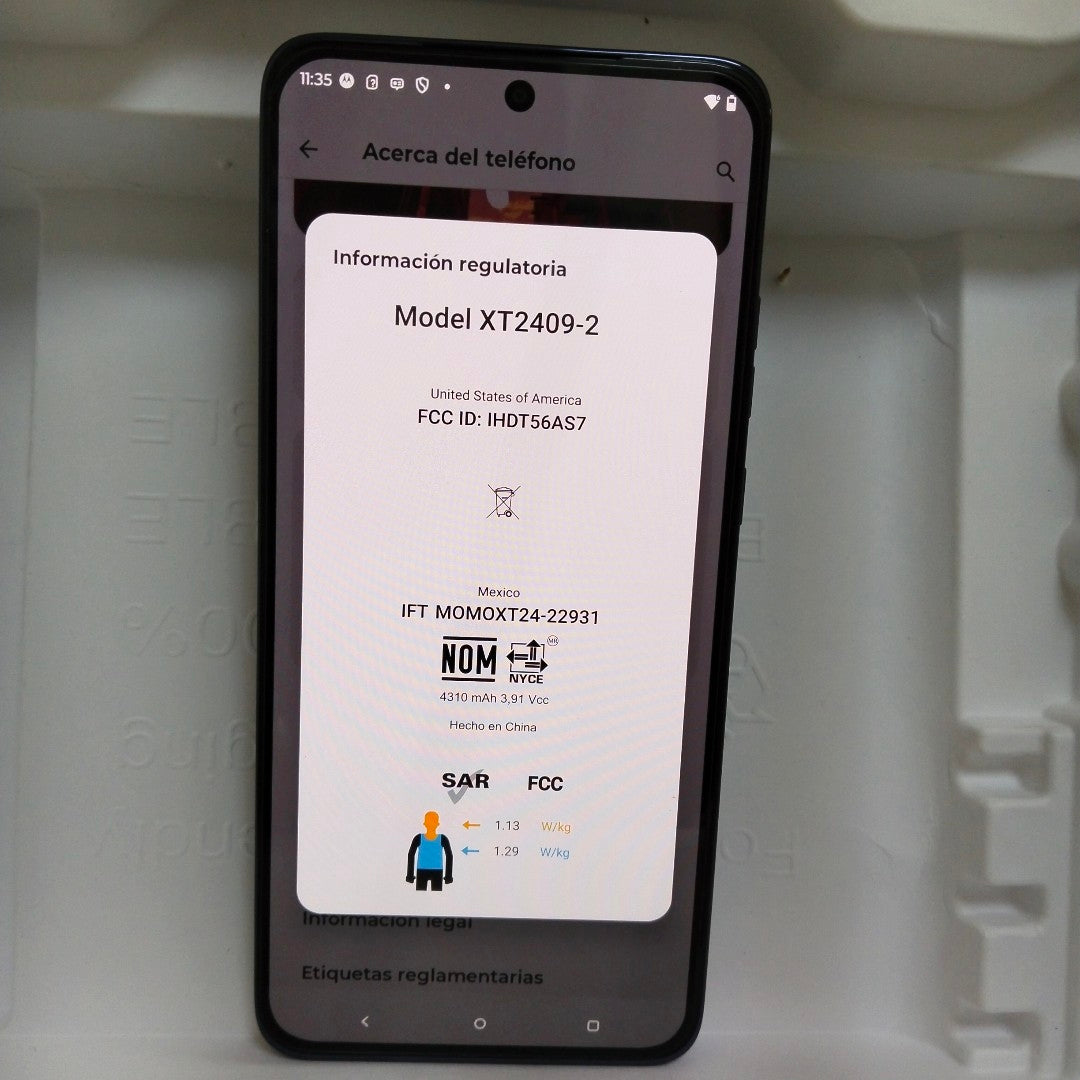 CELULAR MOTOROLA EDGE 50 NEO XT2409-2 (2024) 256 GB 8 GB RAM