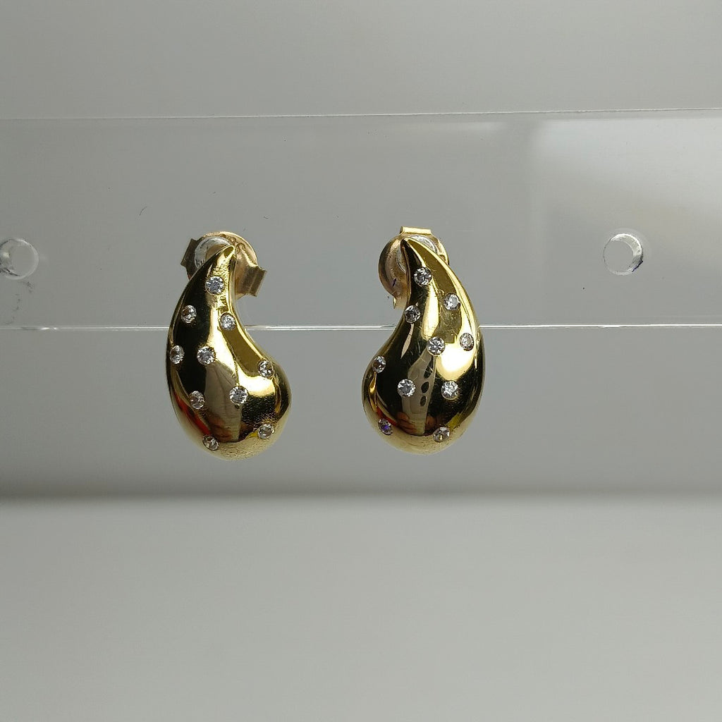 BROQUELES ORO 14K 2 (NUEVO)