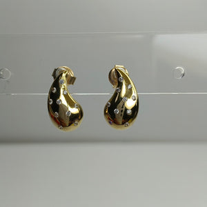 BROQUELES ORO 14K 2 (NUEVO)