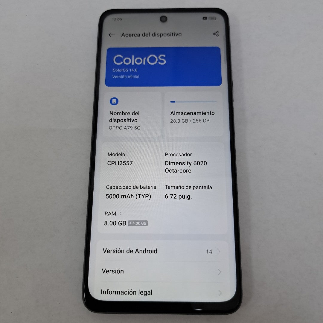 CELULAR OPPO  A79 CPH2557 (2023) 256 GB 8 GB RAM (SEMINUEVO)