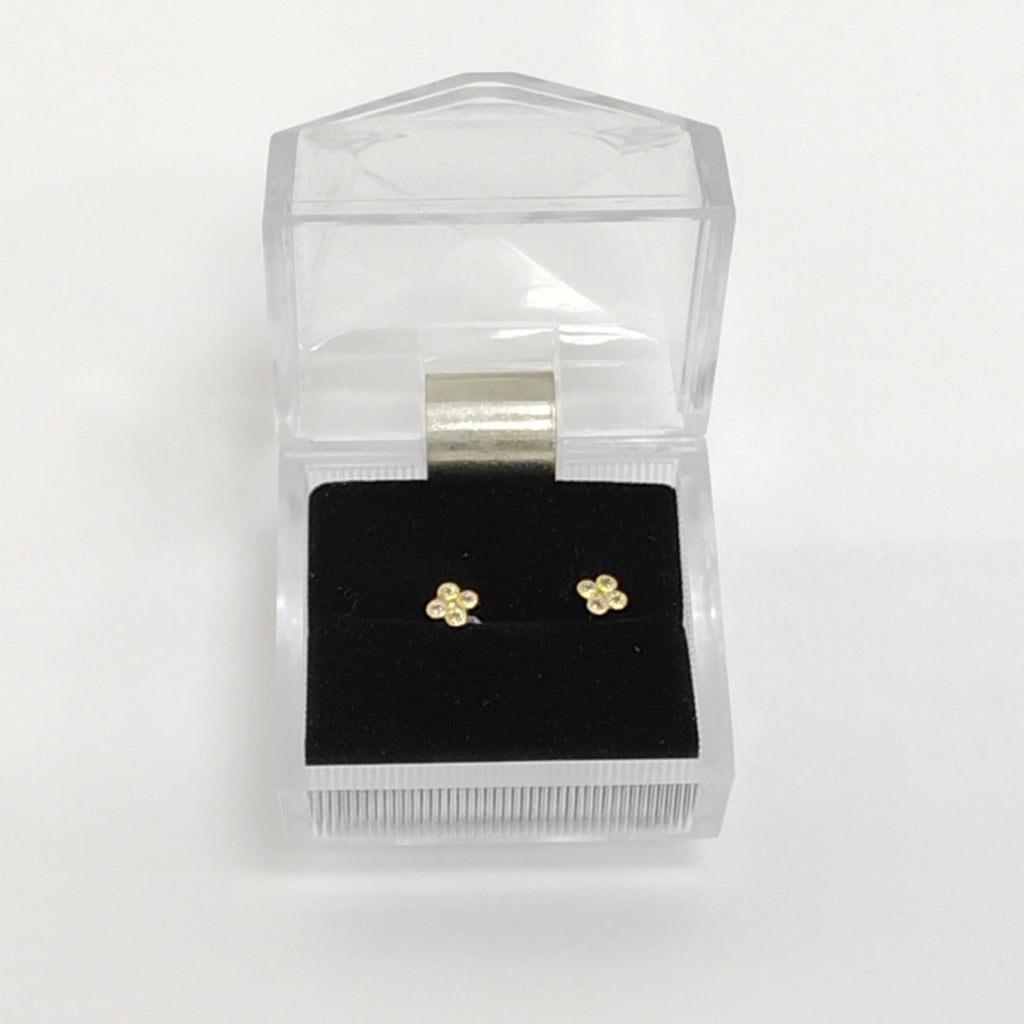 BROQUELES ORO 14K 1 (NUEVO)