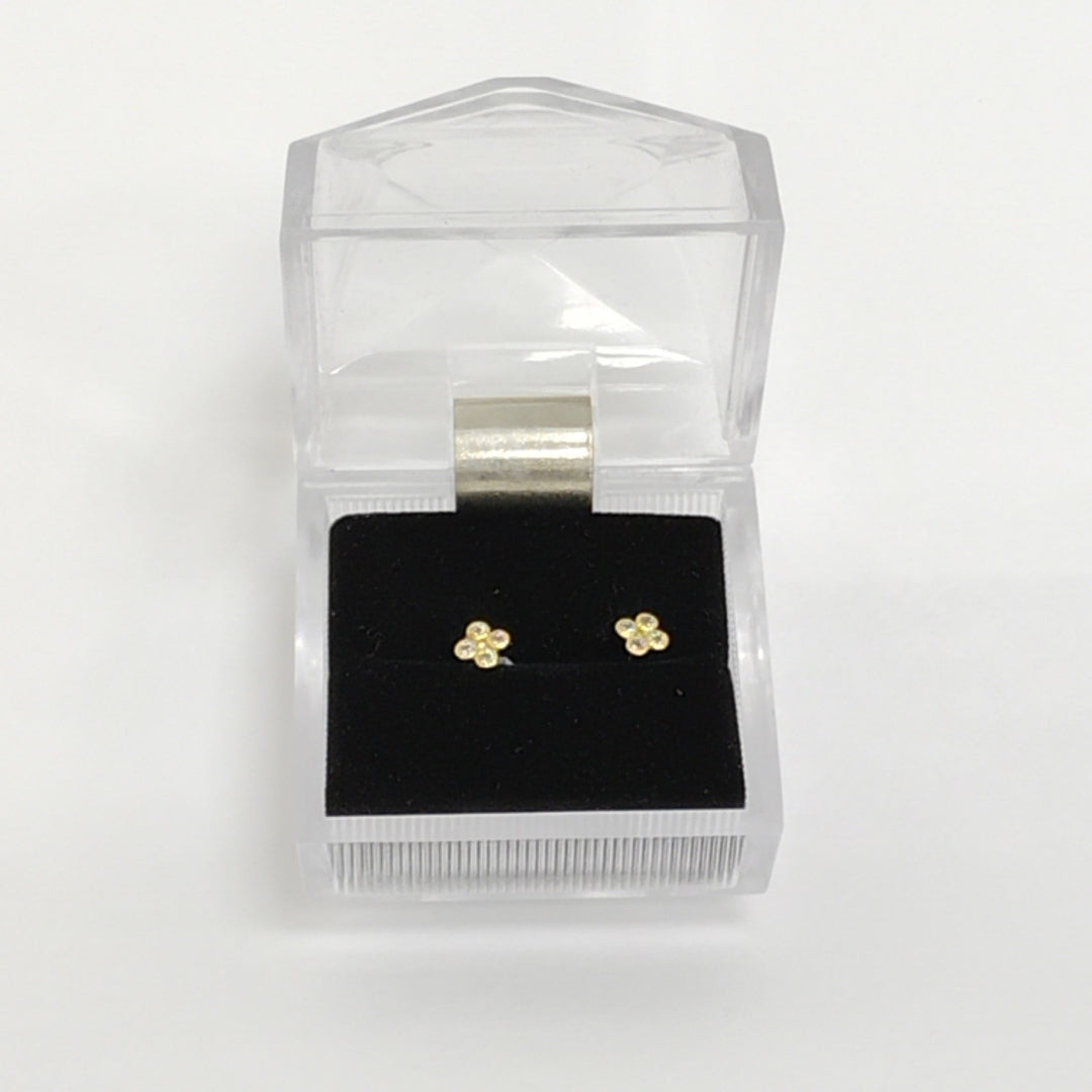 BROQUELES ORO 14K 1 (NUEVO)