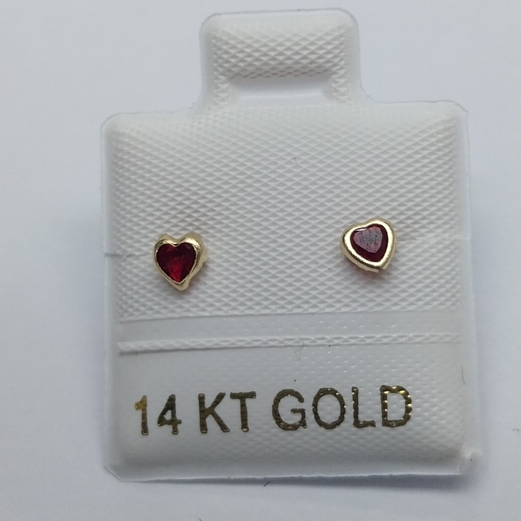 BROQUELES ORO 14K 1 (NUEVO)