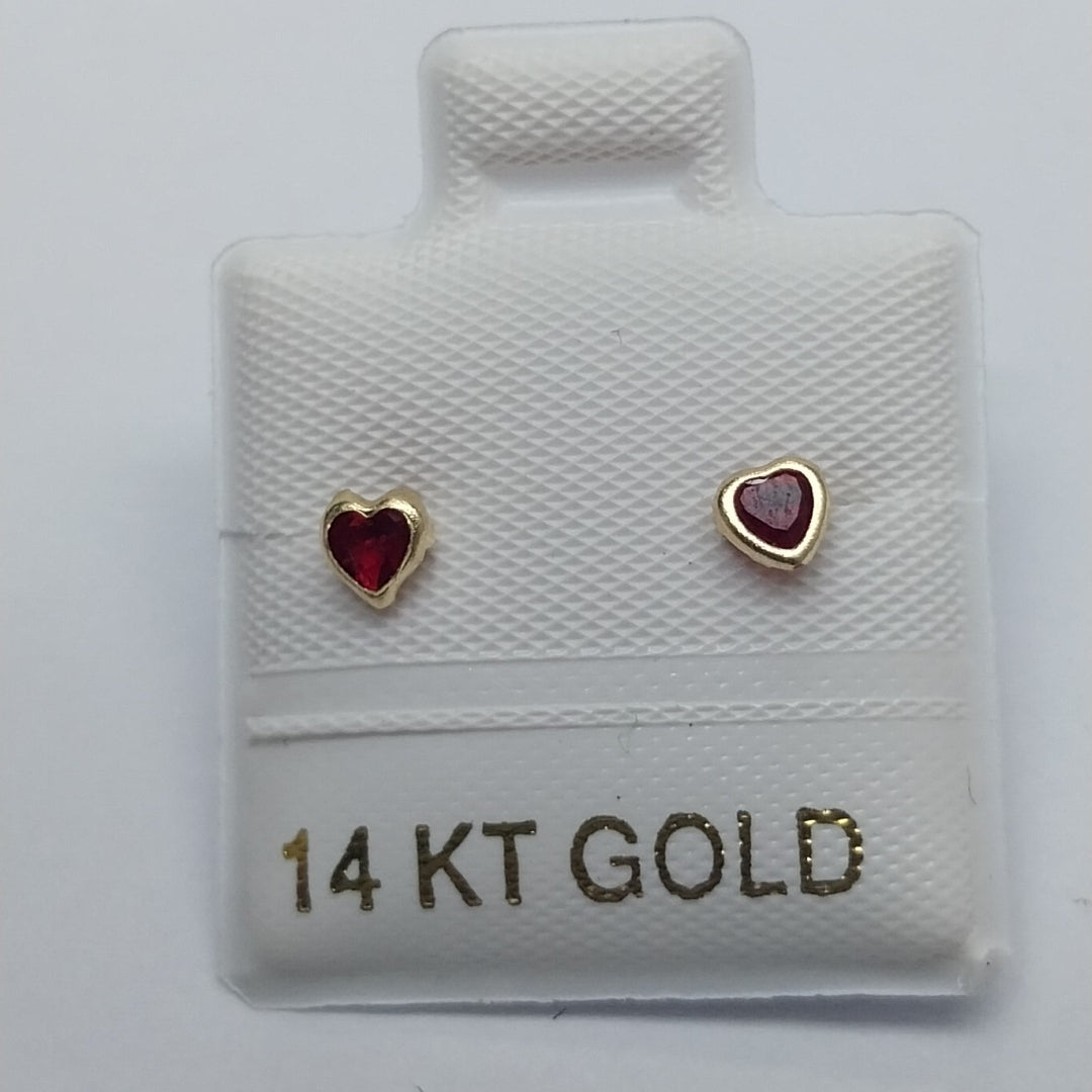 BROQUELES ORO 14K 1 (NUEVO)