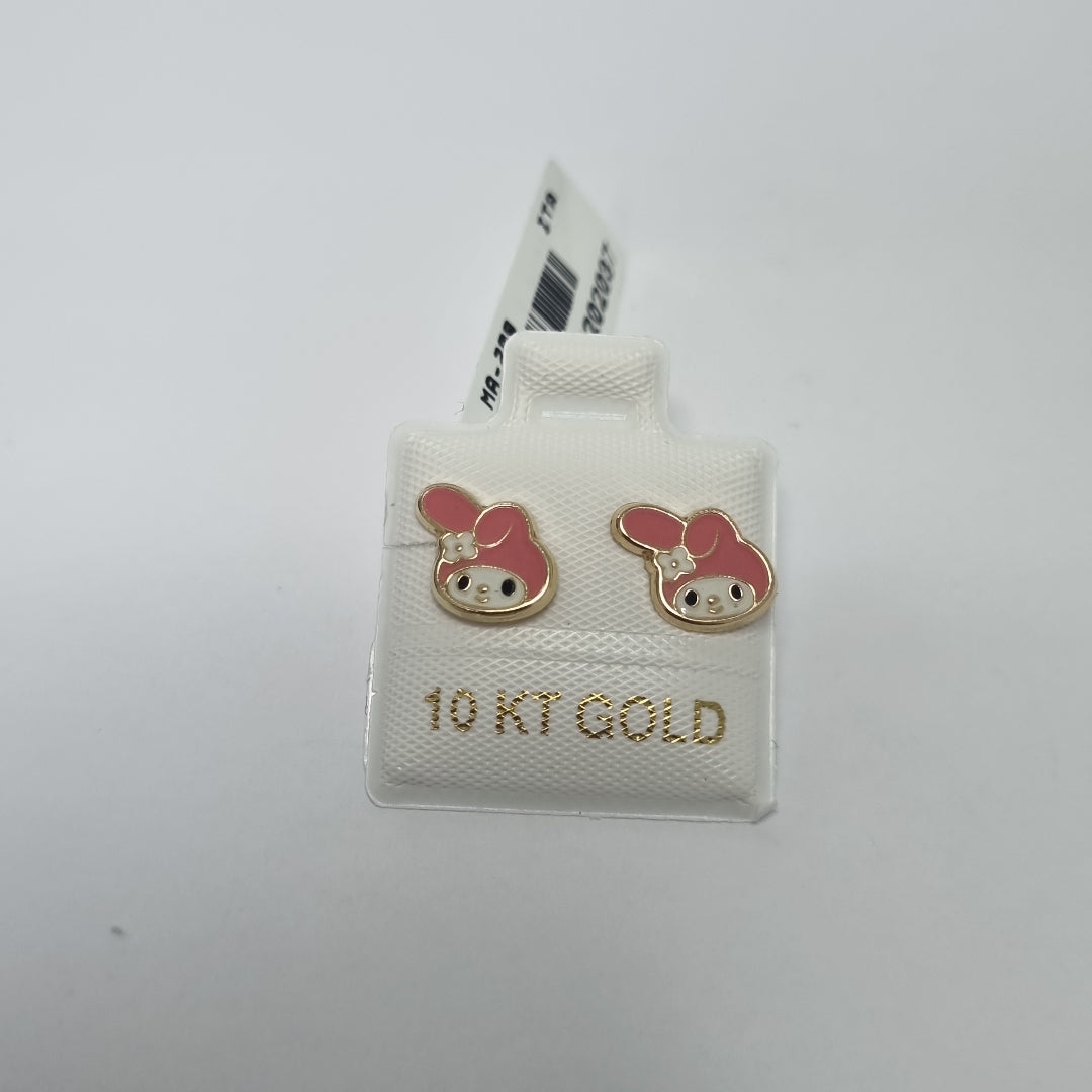 BROQUELES ORO 10K 1 (NUEVO)