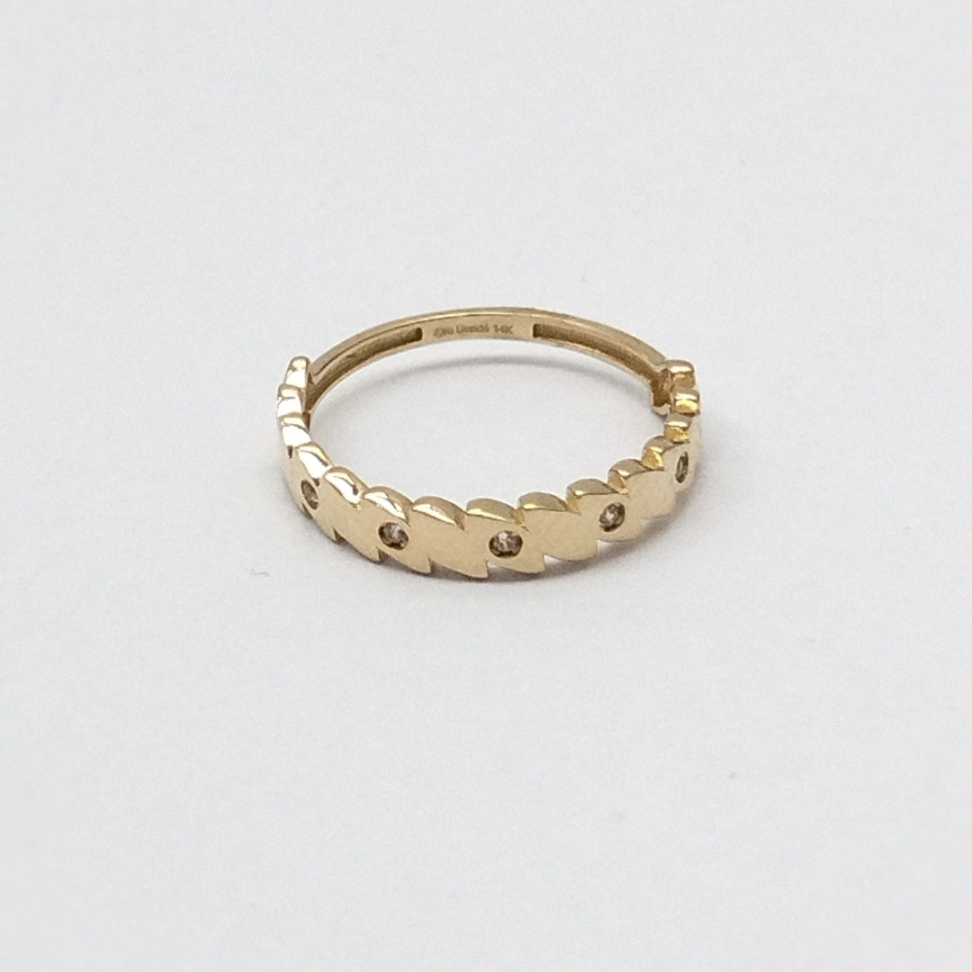 ANILLOS DAMA ORO 14K 1.5 (NUEVO)