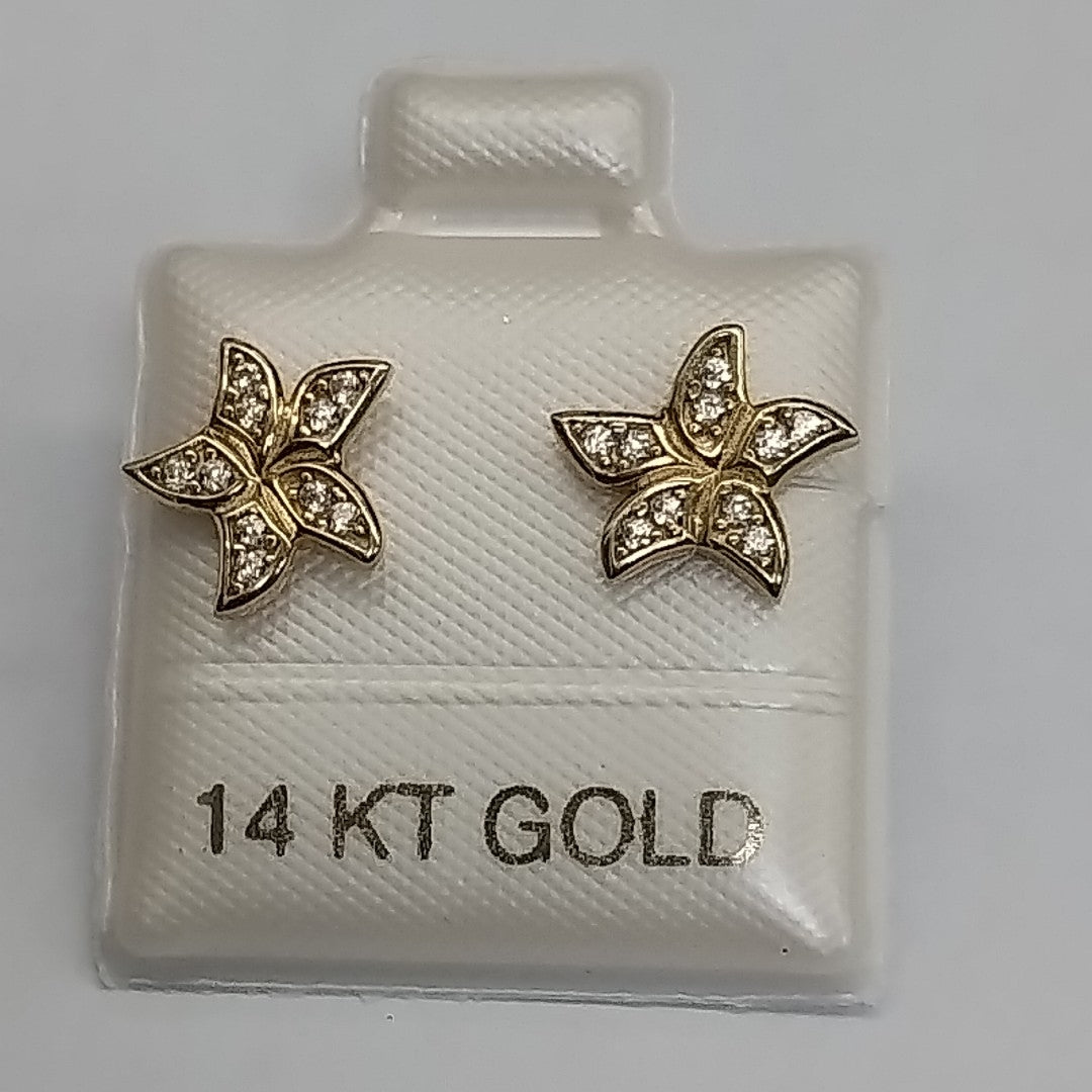 BROQUELES ORO 14K 1.2 (NUEVO)