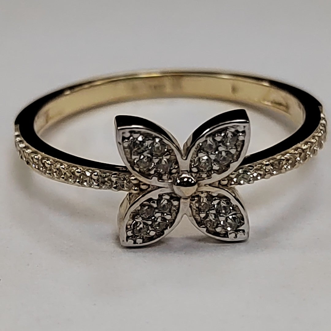 ANILLOS DAMA ORO 14K 2 (NUEVO)