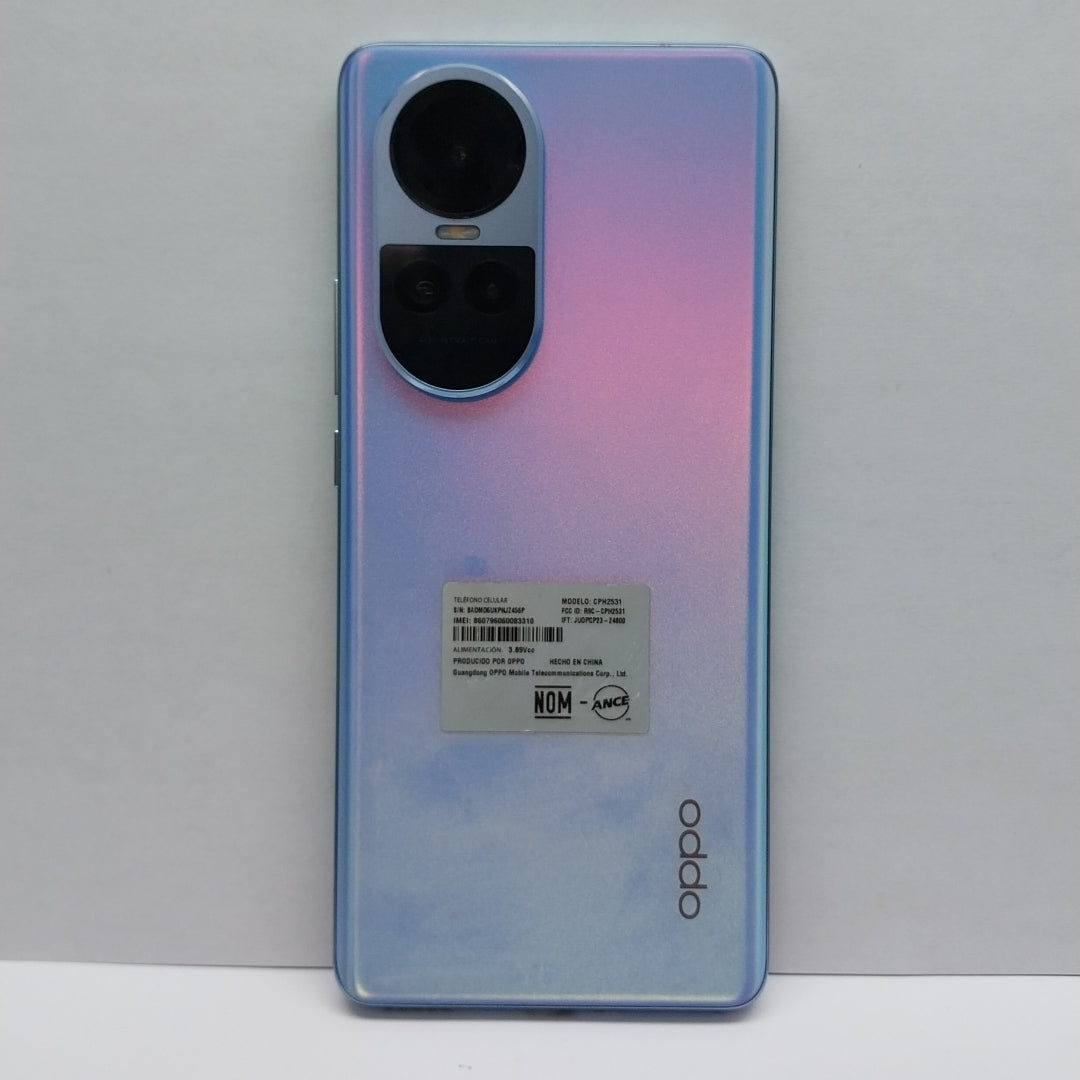 CELULAR OPPO  RENO10 5G CPH2531 (2023) 256 GB 8 GB RAM (SEMINUEVO)