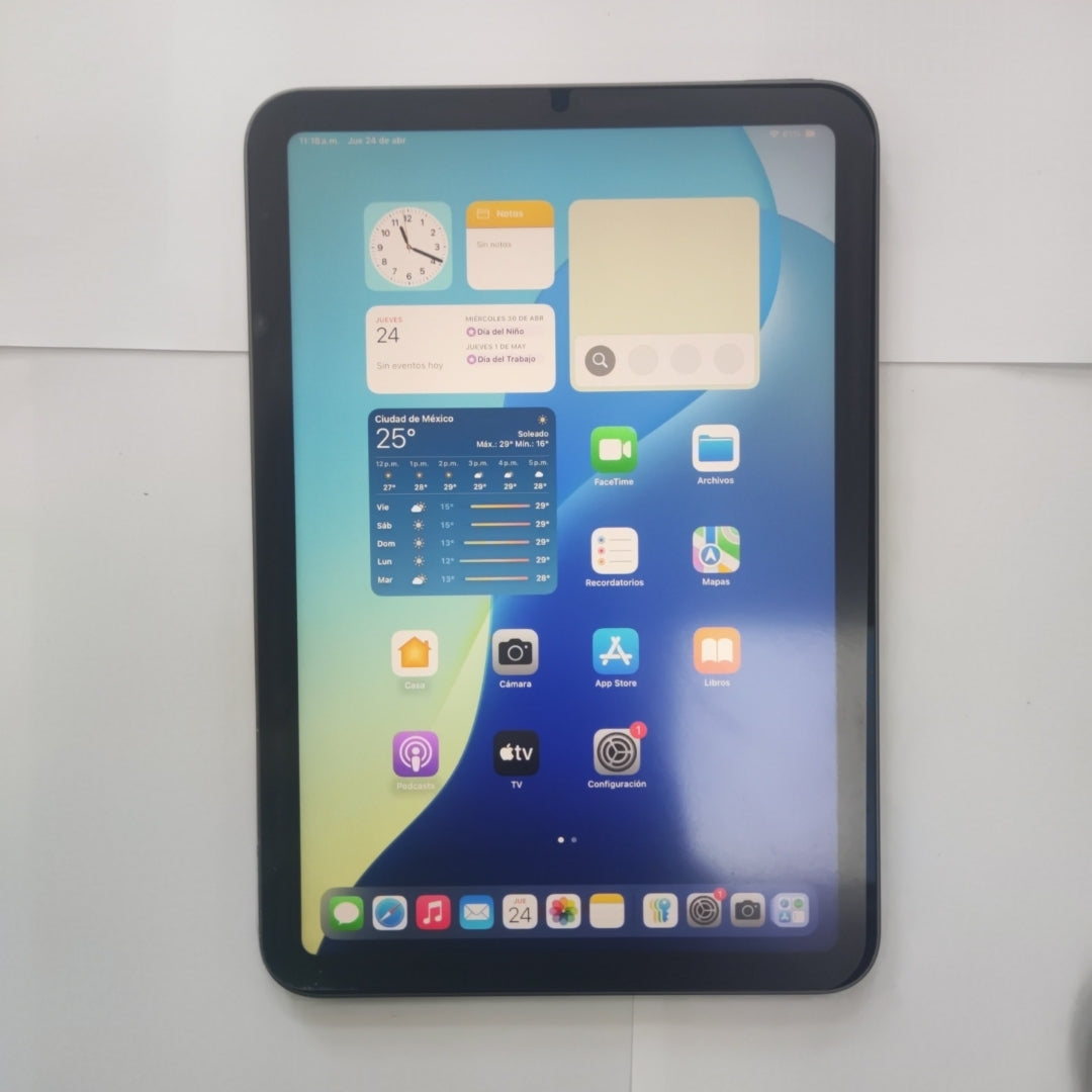 TABLETA APPLE IPAD MINI 6 A2567 64 GB 4 GB RAM (SEMINUEVO)