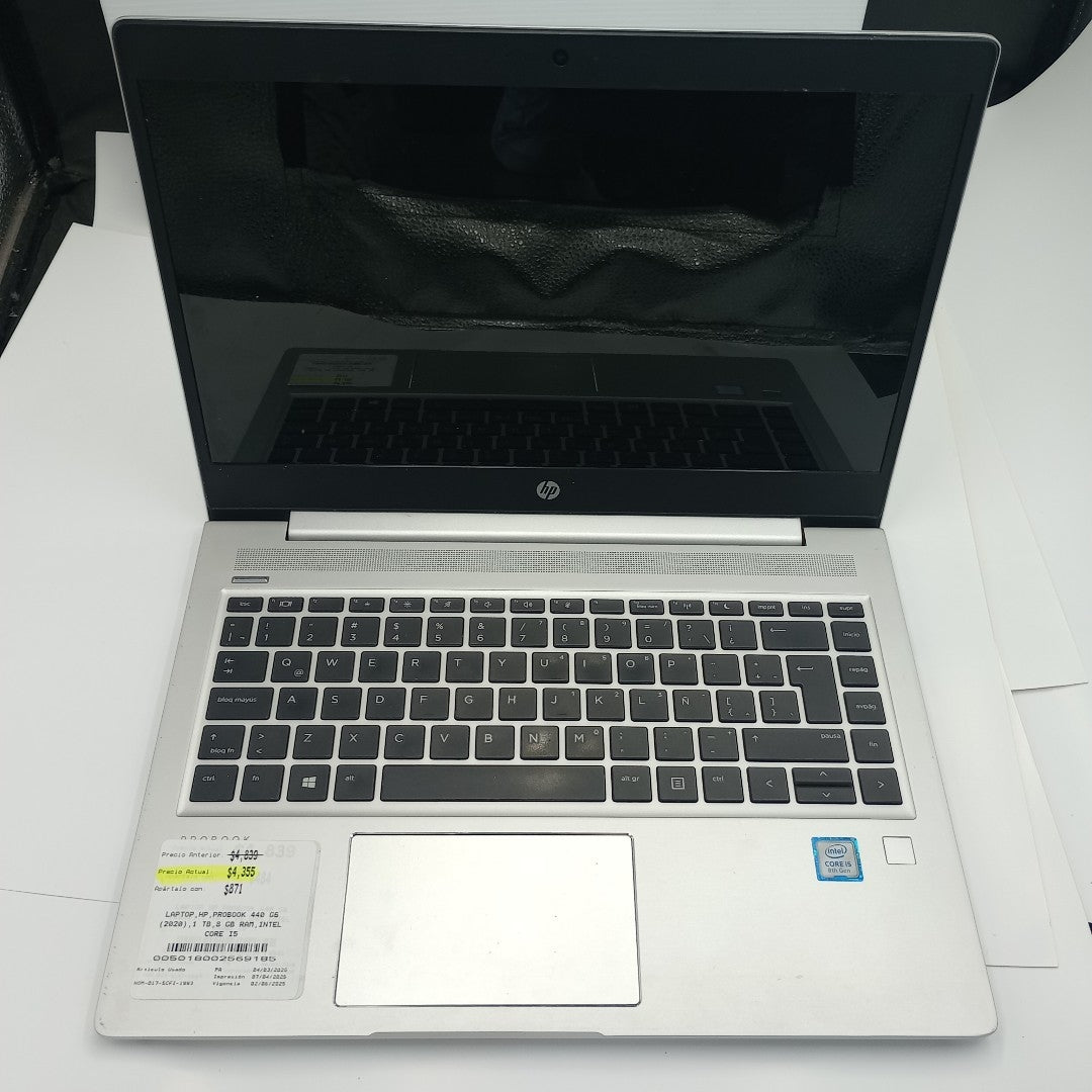 LAPTOP HP PROBOOK 440 G6 (2020) 1 TB 8 GB RAM (SEMINUEVO)