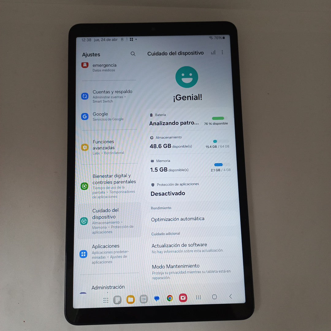 TABLETA SAMSUNG GALAXY TAB A9 SM-X110 (2023) 64 GB 4 GB RAM (SEMINUEVO)