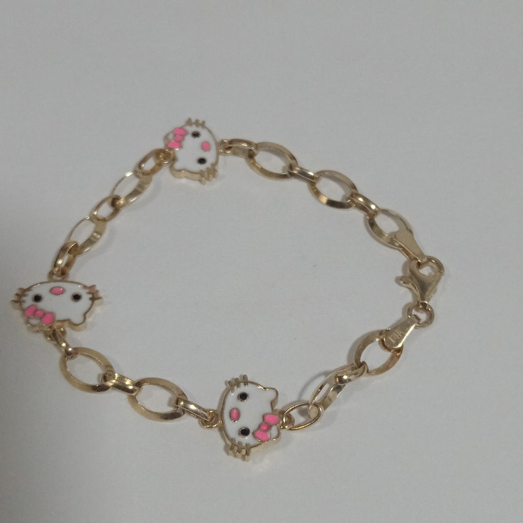 PULSERAS DAMA ORO 14K 4.8 (NUEVO)